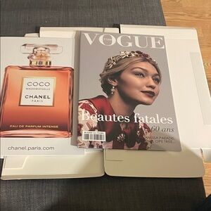 Source Unknown Vogue, Chanel, and Tom Ford decorative boxes